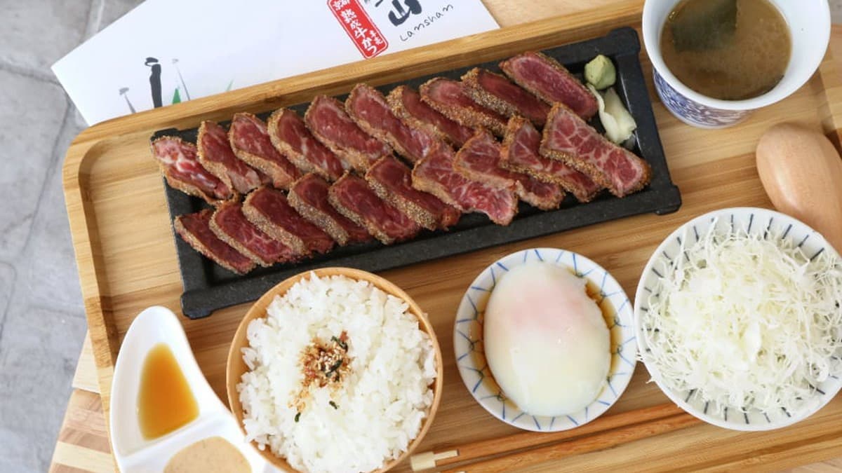 嵐山熟成牛かつ專売(台中西屯青海店)