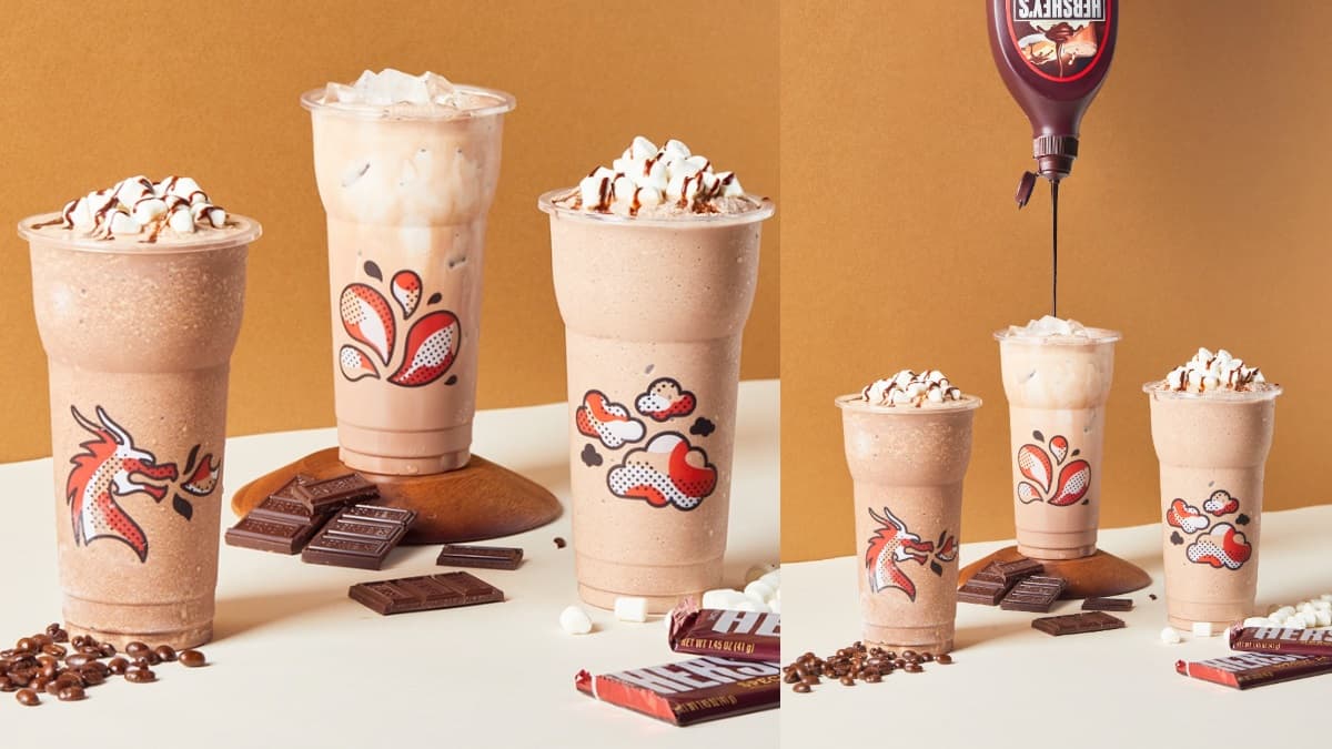 濃郁系巧克力飲來襲!美國功夫茶xHERSHEY’S推3款新品,情人節限定「第2杯半價」爽喝