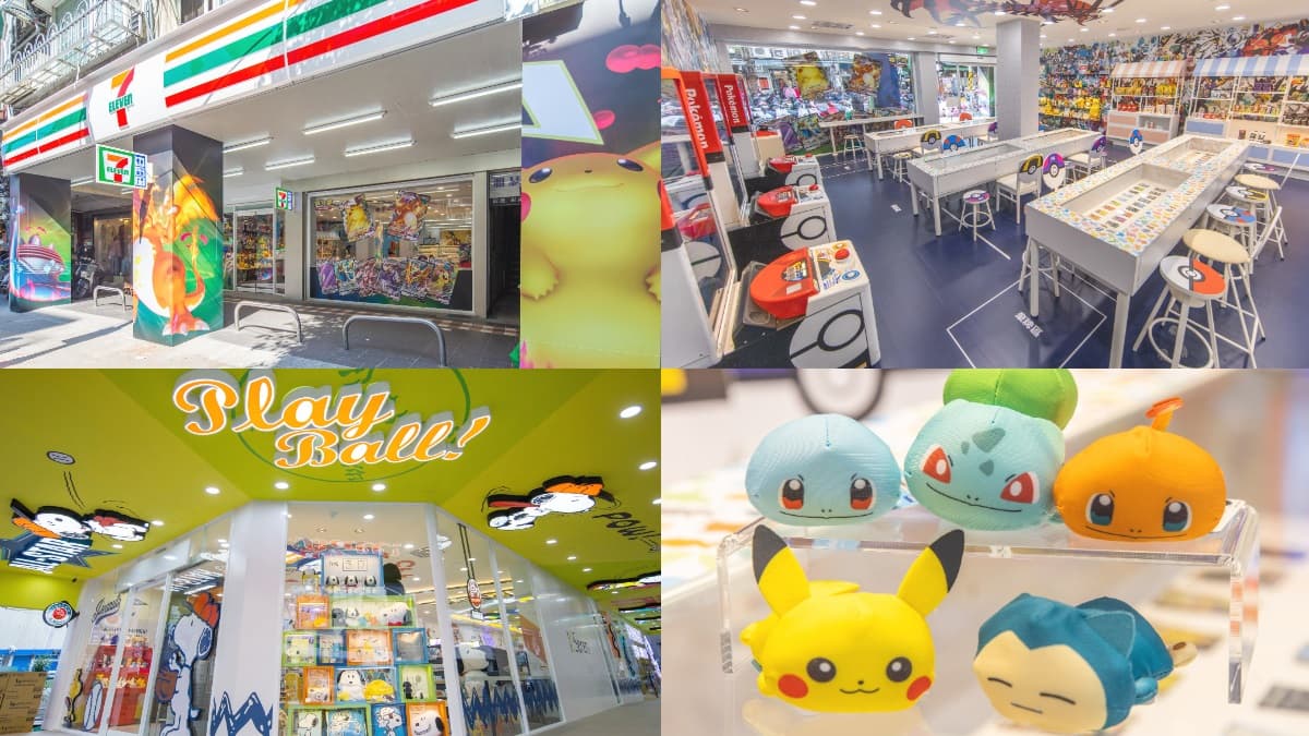 暴紅「寶可夢主題店」在這!7-11最新5大特色門市:史努比棒球風、COLD STONE複合店