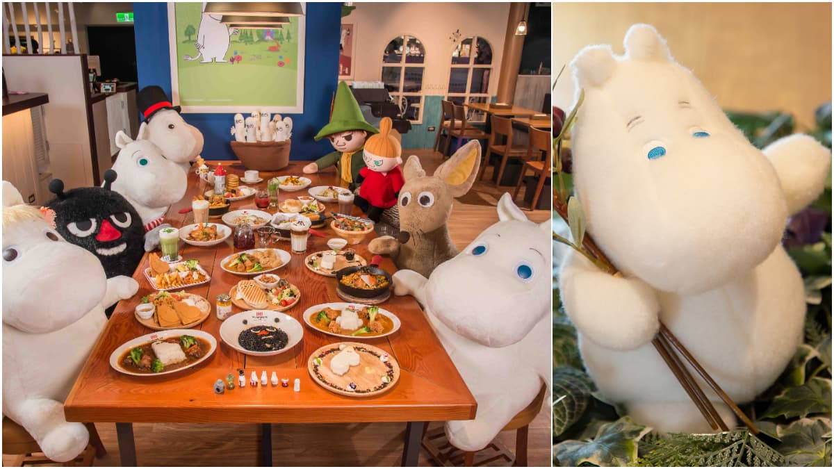 嚕嚕米餐廳新春抽獎!抽83公分巨型嚕嚕米玩偶、玩偶第2年8折,再推多款新品