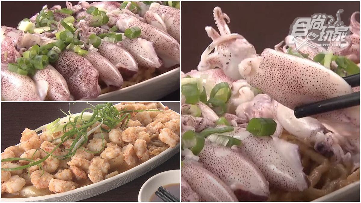超浮誇!台南爆料小卷拌麵只要120元,滿滿火燒蝦蒜辣麵也必點