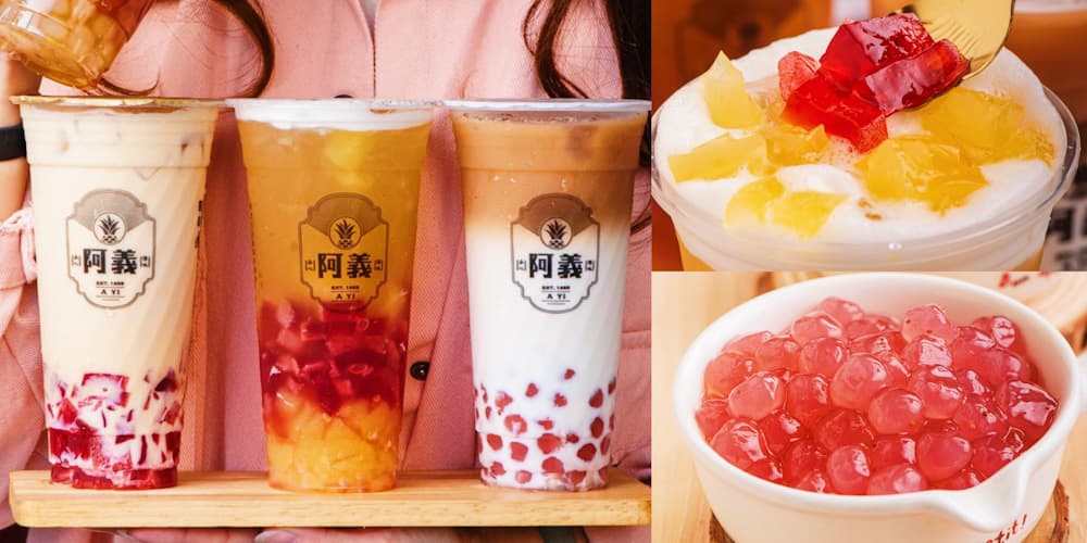 【新開店】古早味鳳梨冰手搖飲名店來台南!12種彩色珍珠美翻,竟然還有辣椒口味