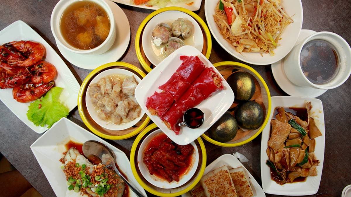 50多道通通只賣49元!銅板價港點進駐高鐵左營站,紅麴腸粉包干貝餡超彈牙