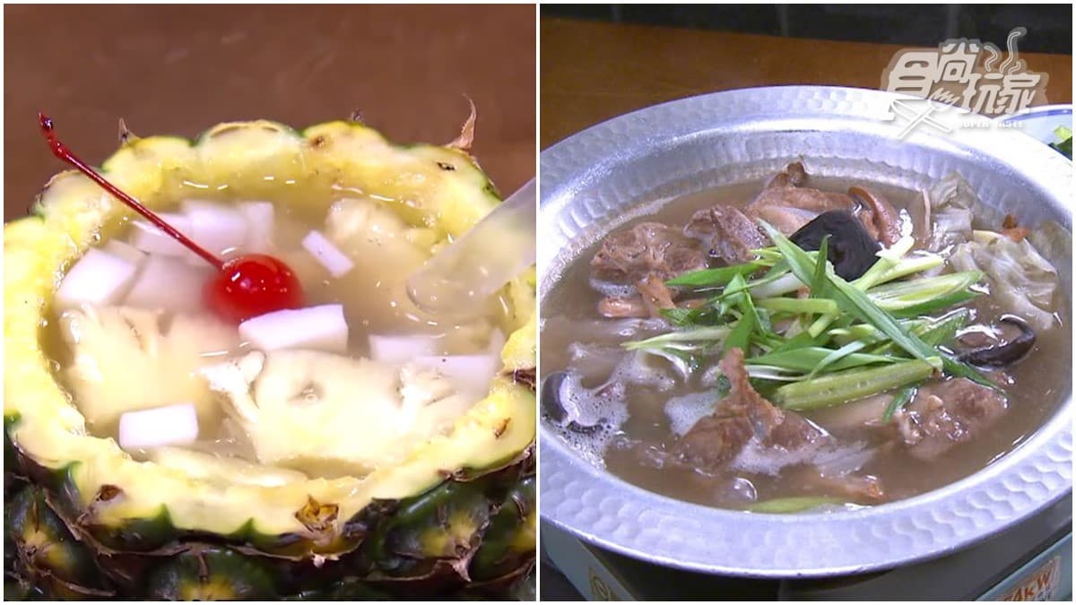 懷舊好滋味!台中復古茶餐館1個人也能吃「魷魚螺肉蒜」,打卡必點整顆鳳梨銀耳露