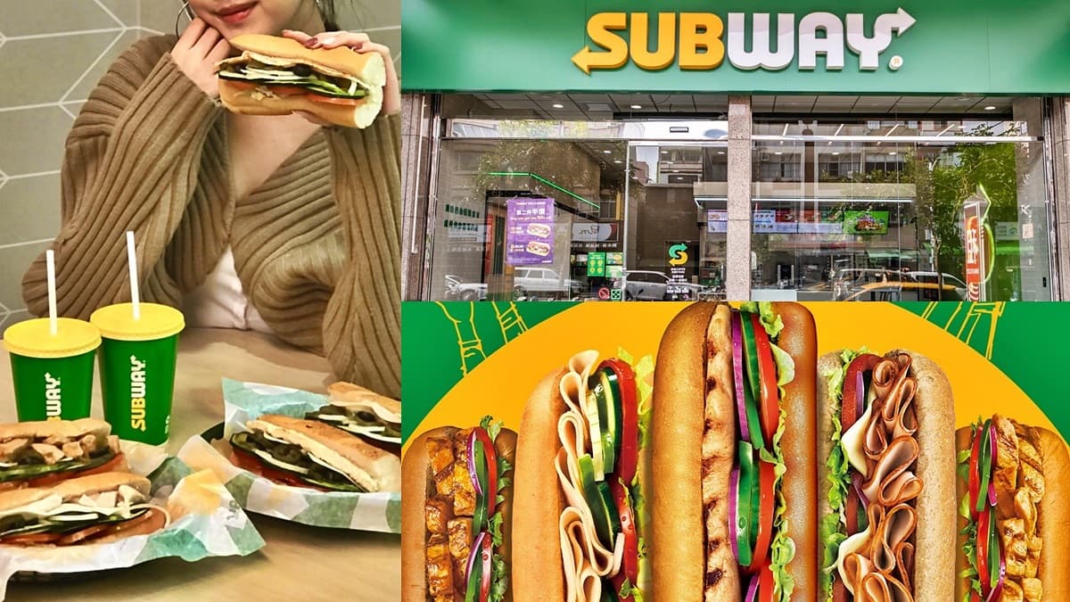 這5天記起來!SUBWAY現省45元爽吃潛艇堡,還有「買一送一」、免費吃人氣點心