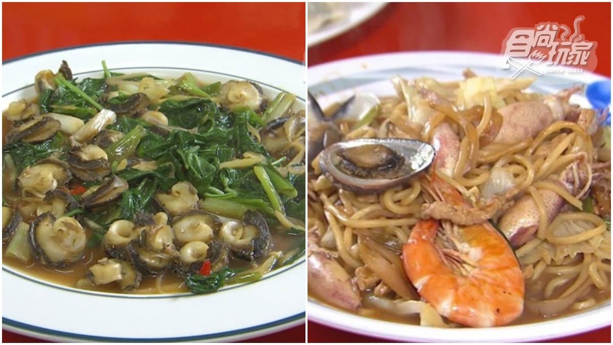 超隱密!新北高CP值海產料理藏身雜貨店,必點100元海鮮炒麵、九層塔炒鐘螺