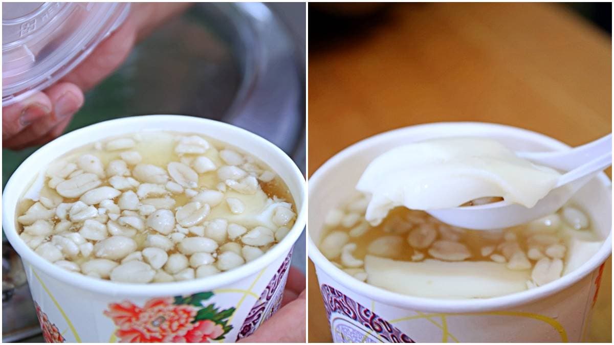 一賣60年!台中傳統豆花攤車古法製作、口感細滑綿密,連作家也愛吃 一賣60年!台中傳統豆花攤車古法製作、口感細滑綿密,連作家也愛吃