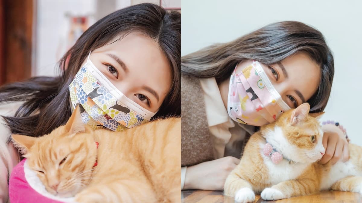 戴著就像天天吸貓!超Q「貓小姐口罩」蛋蛋喵、漂浮喵4款萌登場,加碼抽55吋電視 戴著就像天天吸貓!超Q「貓小姐口罩」蛋蛋喵、漂浮喵4款萌登場,加碼抽55吋電視