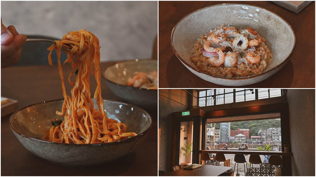 【新開店】港景第一排!老屋餐酒館必點「討海人」燉飯,手作義麵吃得出職人精神