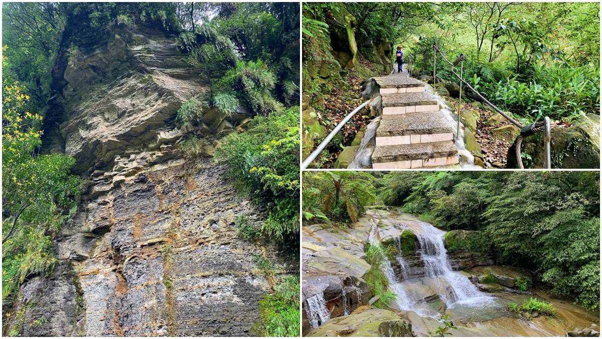 汐止祕境重現!30分鐘親溪步道可賞瀑布、觀山景,還能打卡美拍5層樓高聳岩壁