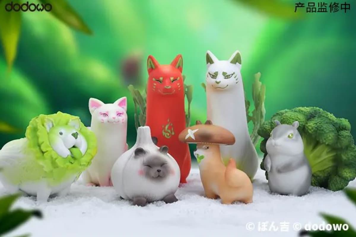 「大白菜柴柴」萌翻!蔬菜妖精公仔預計7月登場,花椰菜松鼠、大蒜貓必收 「大白菜柴柴」萌翻!蔬菜妖精公仔預計7月登場,花椰菜松鼠、大蒜貓必收