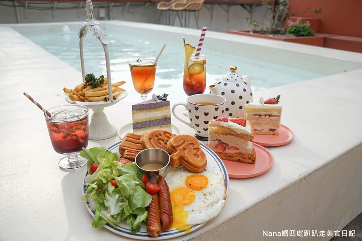 IG必拍!新竹7家網美系甜點店:露天泳池享Q萌鬆餅、花窗老宅吃7層戚風小山丘 IG必拍!新竹7家網美系甜點店:露天泳池享Q萌鬆餅、花窗老宅吃7層戚風小山丘
