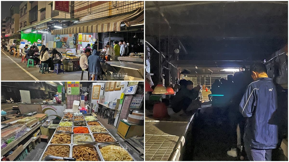 每樣菜5元起!高雄市場「超佛宵夜」凌晨3點開,學生、夜貓族摸黑也要排