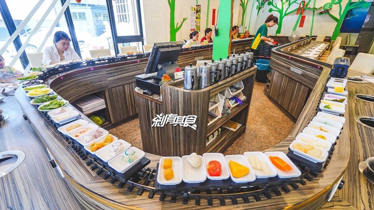 養素庭迴轉火車素食火鍋 img