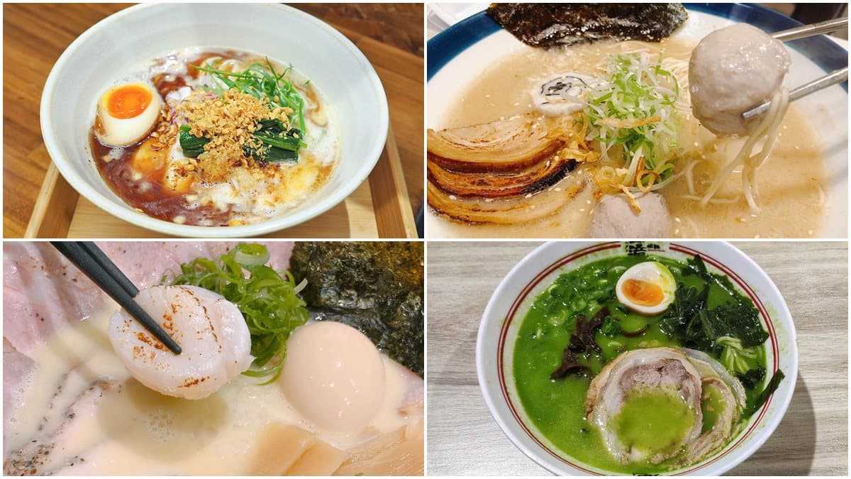 超有哏!新北6家特殊口味拉麵:義式青醬湯、A5和牛貢丸、酒香焦蒜雞
