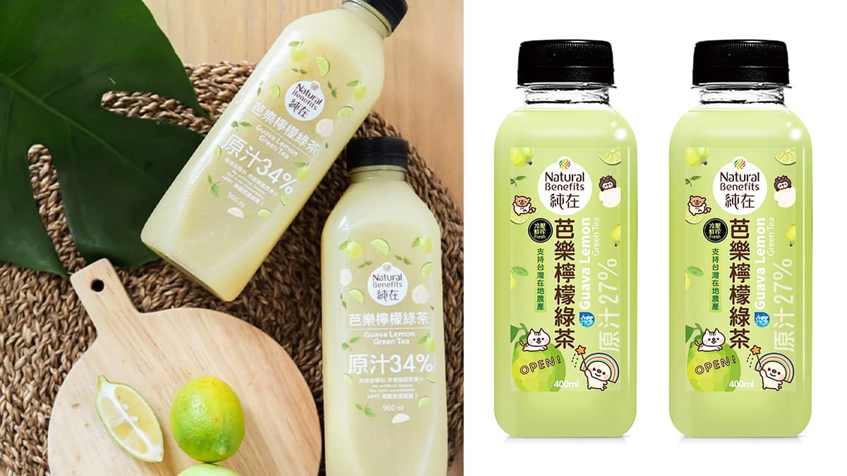 不用去好市多!「芭樂檸檬綠茶」7-11就買得到,400ml小罐裝、原汁27%欠囤貨