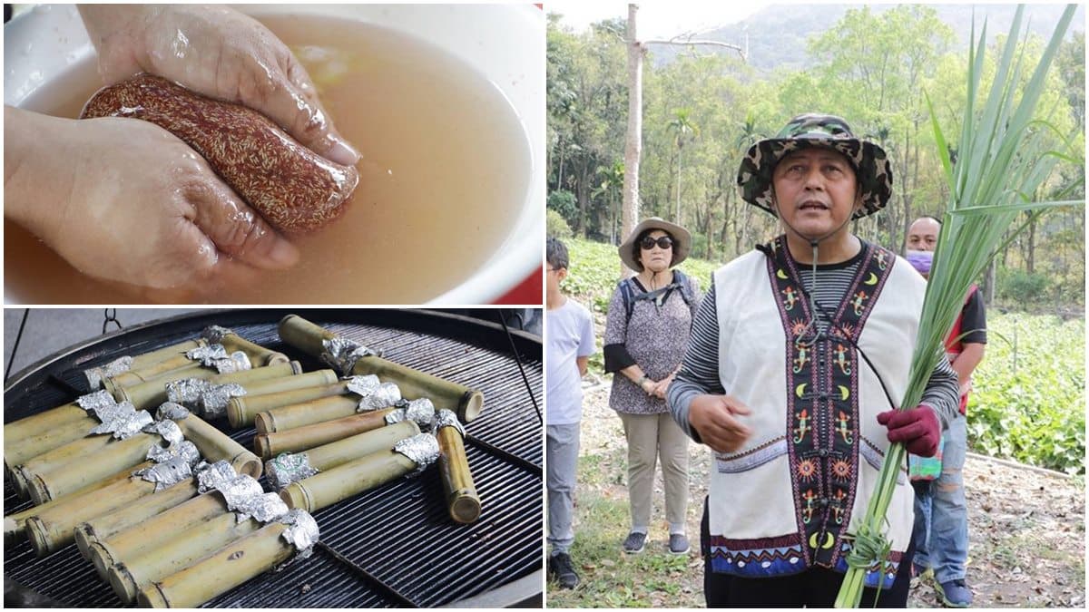 高雄那瑪夏親子遊!原住民「部落渡假村」體驗竹筒飯、愛玉DIY,還能放鬆雙腳泡野溪