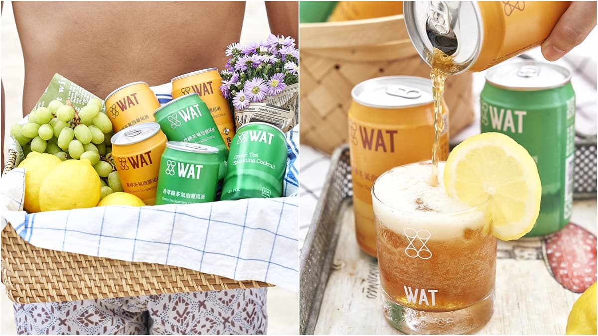 潮流調酒WAT聯手「檀島香港茶餐廳」!新「凍檸茶氣泡雞尾酒」超商獨家賣,加碼任3件85折