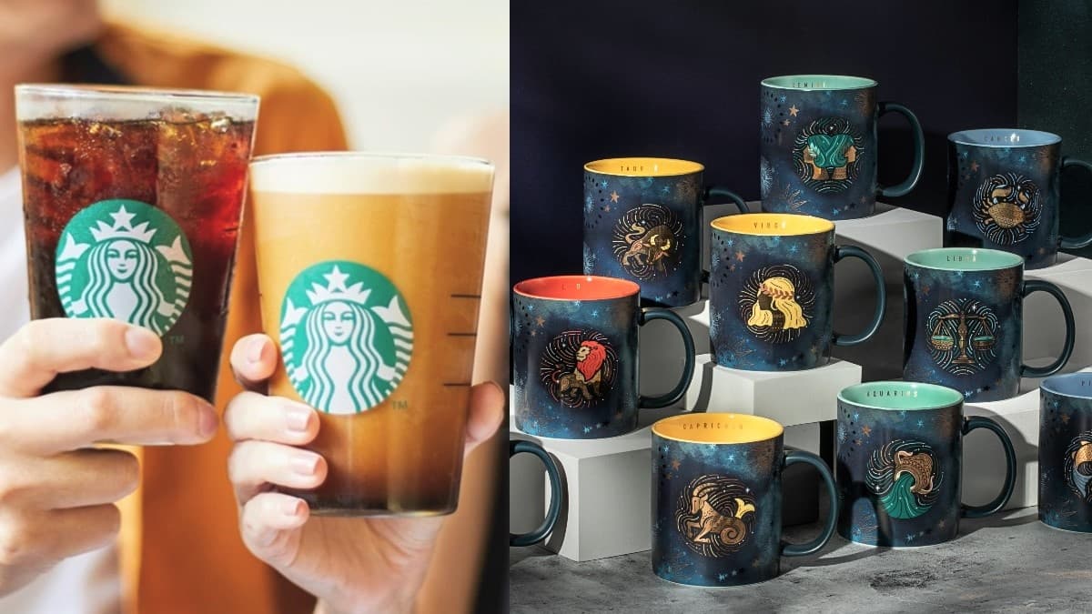 星巴克限時4天買一送一!絕美12星座杯+隨行卡接連開賣,咖啡密斯朵、氮氣冷萃都喝
