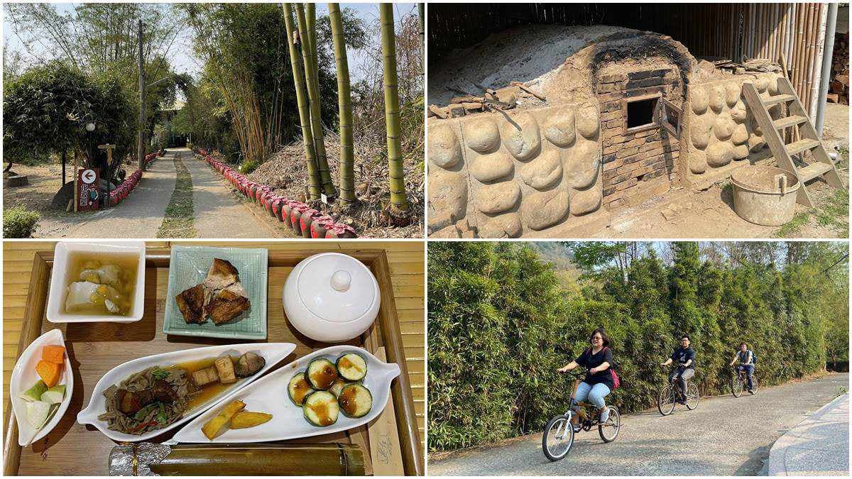 騎竹鐵馬、嗑竹筒飯套餐!來南投民宿住一晚能賞120種竹,連地板都飄竹蓆香