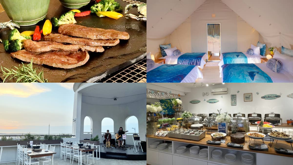 麻辣鍋+BBQ吃到飽!台中最新「O’view海景餐廳」,坐擁無敵海景、LIVE BAND超享受