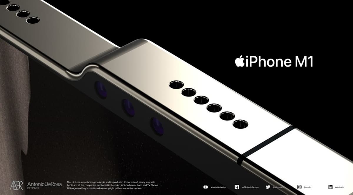 蘋果手機終於被「剪瀏海」!最新曝光iPhone M1髮型抓起來,還有4顆鏡頭可拍 蘋果手機終於被「剪瀏海」!最新曝光iPhone M1髮型抓起來,還有4顆鏡頭可拍