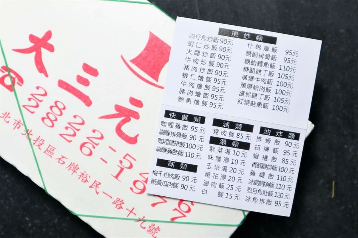 小資族必收!北投4家高CP值便當:100元3主菜、在地人回憶排骨飯、30種餐點選擇 小資族必收!北投4家高CP值便當:100元3主菜、在地人回憶排骨飯、30種餐點選擇