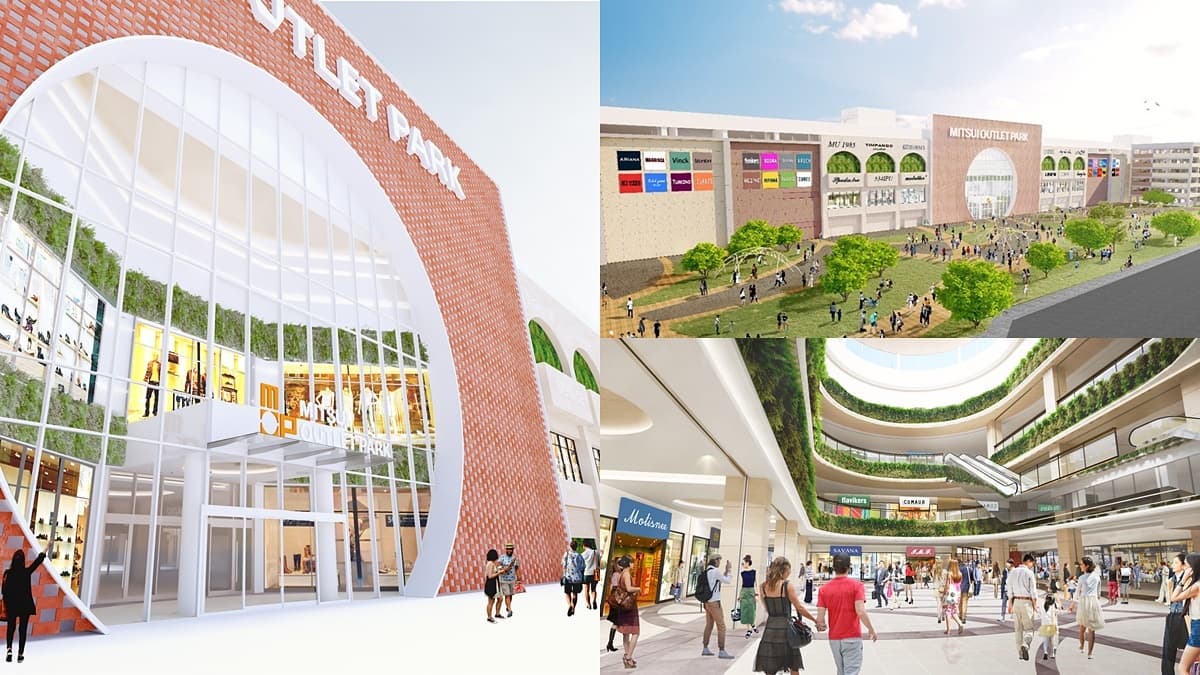 先存好年底去逛!台南三井OUTLET「台版亞馬遜」綠色隧道、20公尺中央廣場曝光