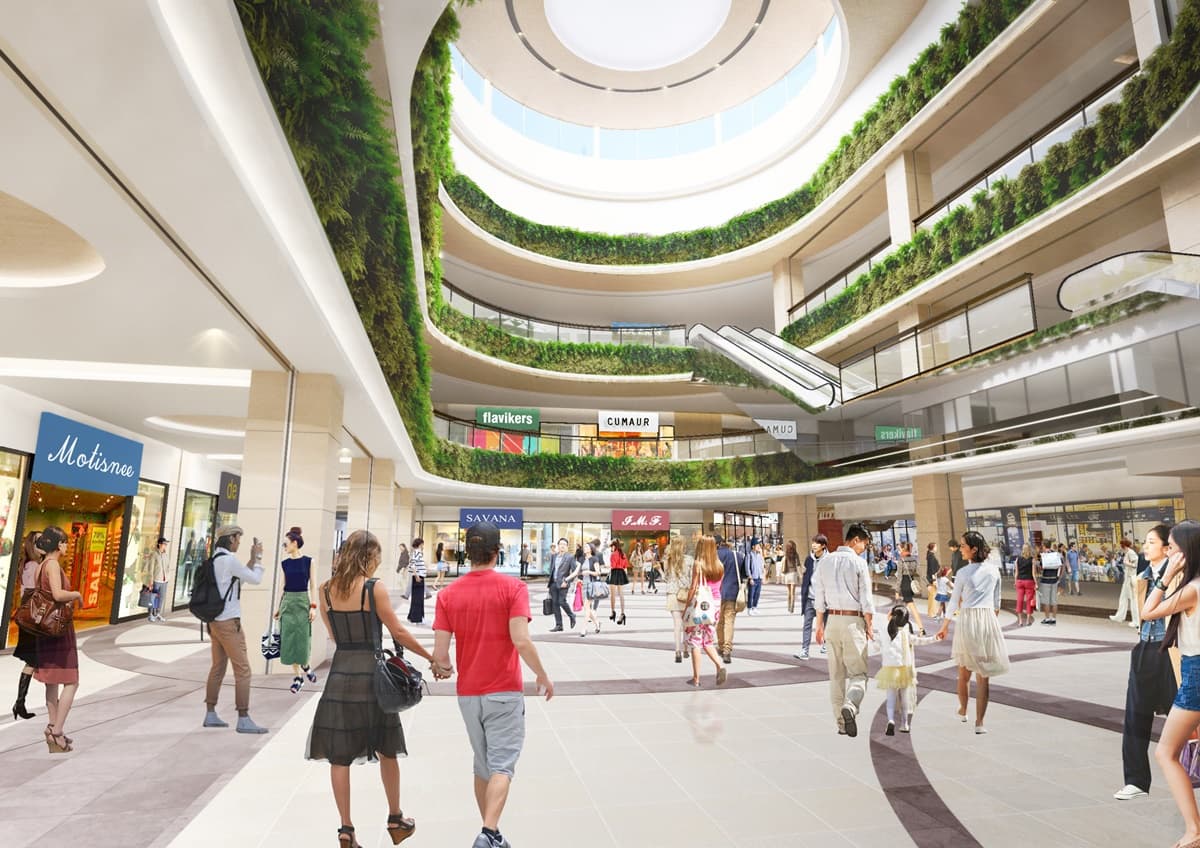 先存好年底去逛!台南三井OUTLET「台版亞馬遜」綠色隧道、20公尺中央廣場曝光 先存好年底去逛!台南三井OUTLET「台版亞馬遜」綠色隧道、20公尺中央廣場曝光