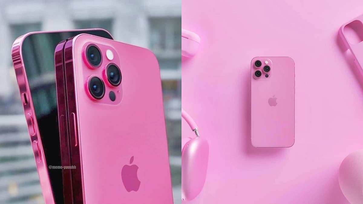 少女心果粉尖叫!iPhone 13超夢幻「玫瑰粉紅」出現,保護殼、耳機也有粉紅色