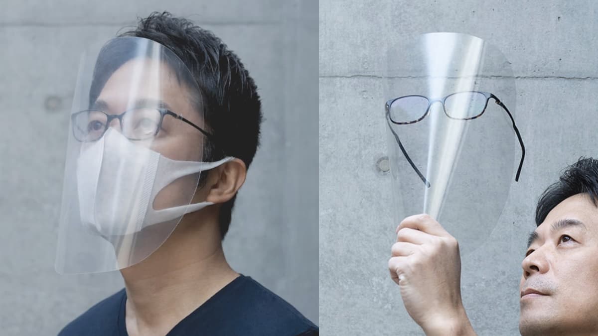 日本超夯「DIY防疫面罩」快try!3步驟、30秒完成超低成本面罩,戴眼鏡也ok 日本超夯「DIY防疫面罩」快try!3步驟、30秒完成超低成本面罩,戴眼鏡也ok