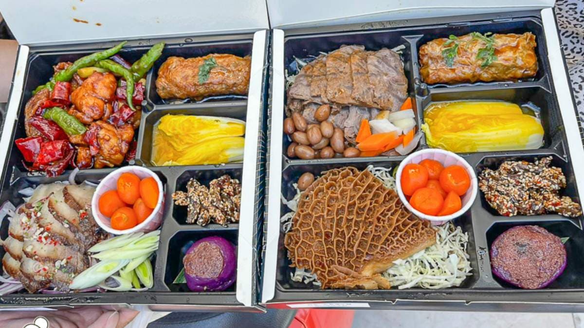 用料不手軟!港點餐廳推4款澎派雙主菜便當,大菜左宗棠雞、枸杞藥膳蝦都吃得到