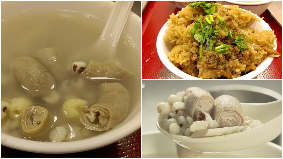 外送也好吃!老字號四神湯「雙管小腸」要配蒜苗醬,古早味油飯搭甜辣「粉紅醬」也必點