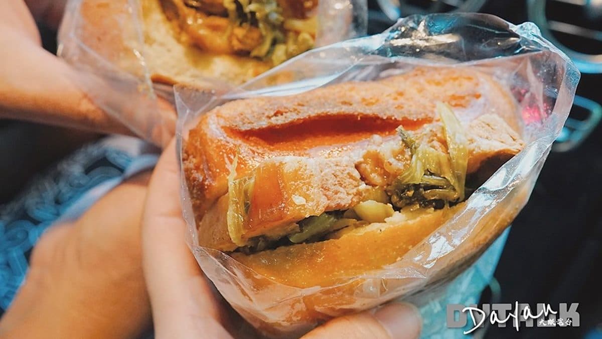 在地人下午茶!30年炸饅頭夾「扣肉+酸菜」鹹香超爽口,每日只賣4小時就收攤