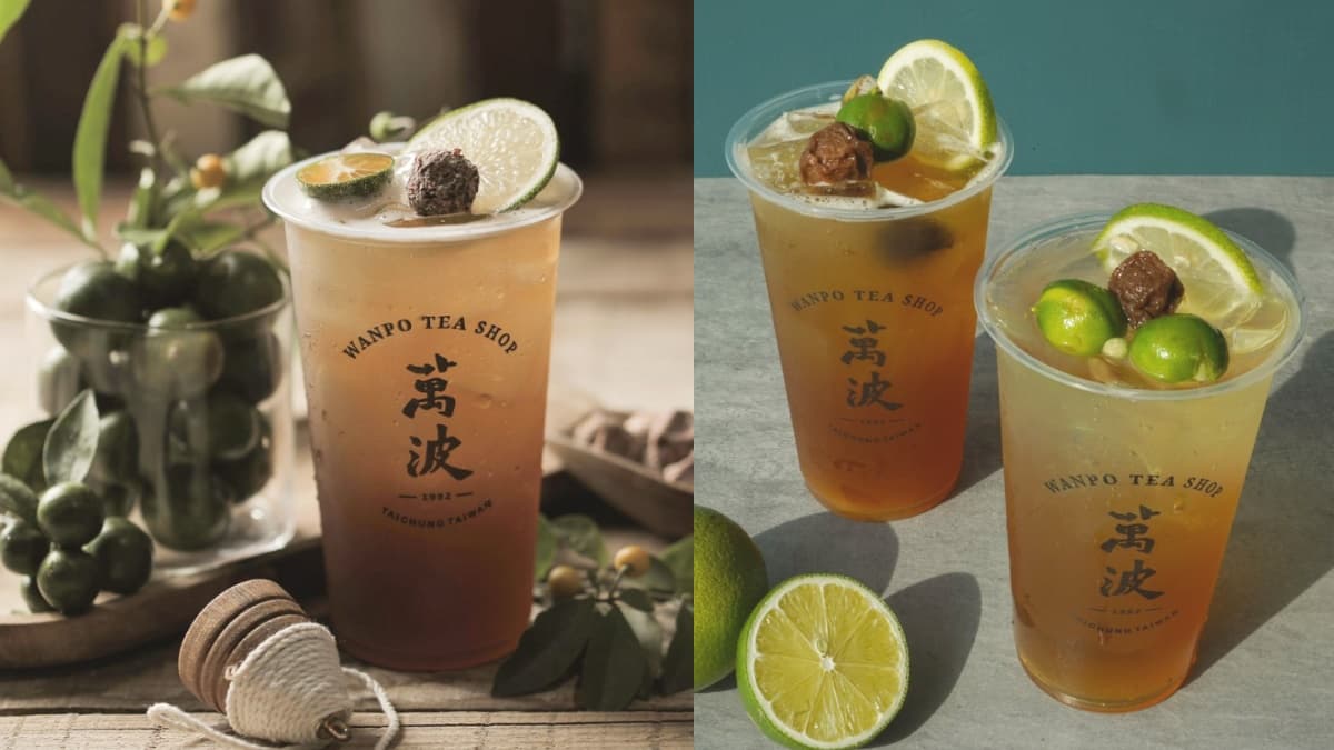 一次喝2杯!萬波「超桔」系列飲品「買大送小」 ,連續14天門市、外送都能爽喝