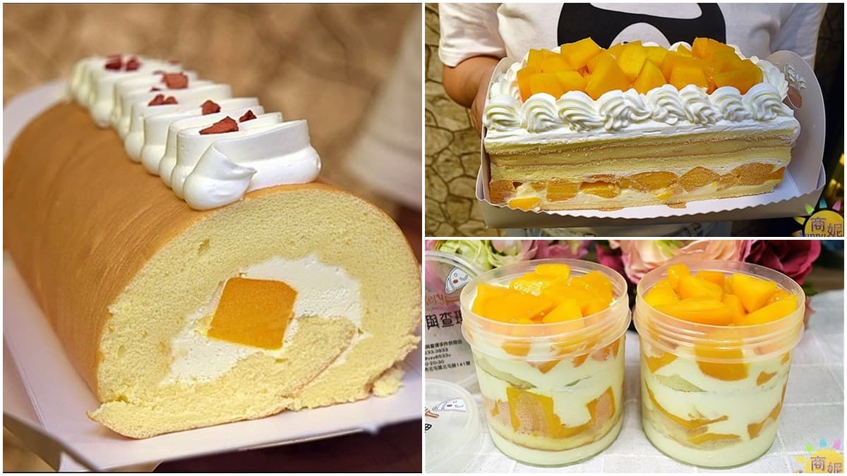 芒果控下單!人氣甜點店必嘗7款「夏季新品」:滿料「罐罐」、雪糕冰乳捲、巨無霸大福