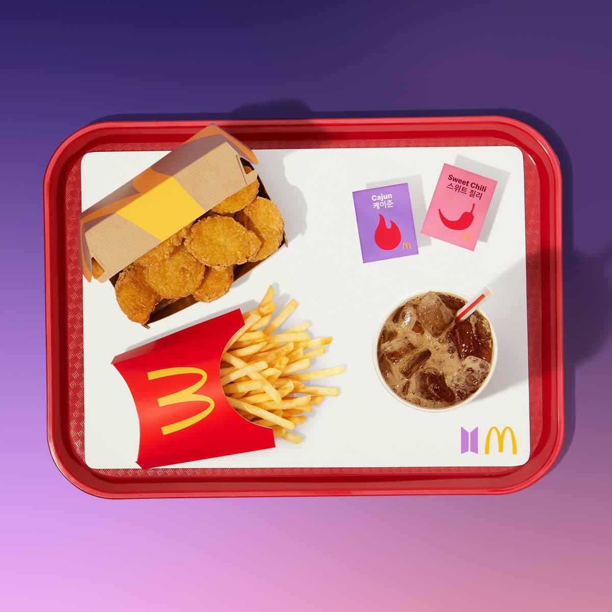 阿米們限定21天吃!麥當勞攜手防彈少年團推「THE BTS MEAL」,完整內容、價格、通路公開 阿米們限定21天吃!麥當勞攜手防彈少年團推「THE BTS MEAL」,完整內容、價格、通路公開