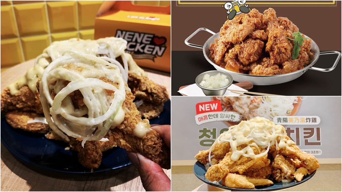 NENE CHICKEN 2人氣口味回歸!辣控吃「青陽美乃滋」、韓國必吃「醬燒洋釀」這時開賣