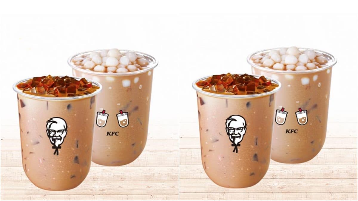 珍奶第2杯半價!肯德基新「白玉珍奶、黑磚奶茶」開賣,嗜辣必吃「椒香麻辣脆雞」回歸 珍奶第2杯半價!肯德基新「白玉珍奶、黑磚奶茶」開賣,嗜辣必吃「椒香麻辣脆雞」回歸
