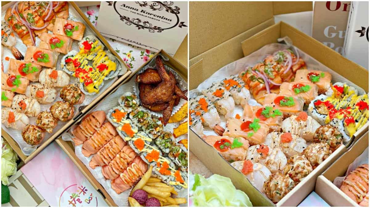 浮誇外帶美食再+1!「美式壽司」超值組合1次吃6種口味,先嗑季節限定芒果炸蝦