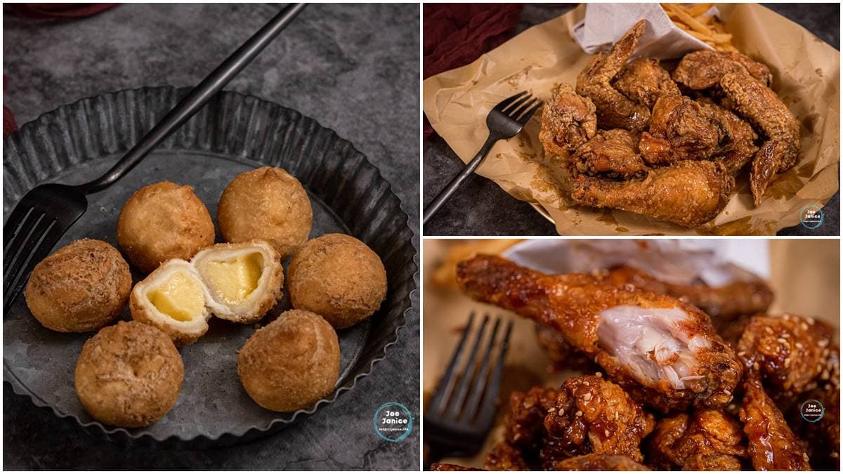 附薯條只要299元!唰嘴「韓式炸雞」先嗑超濃蒜香奶油口味,酥香起司球口感Q彈像麻糬