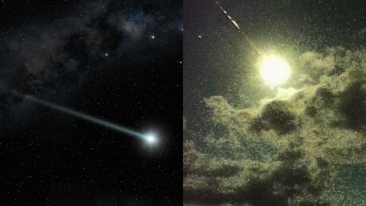 天文迷別錯過!宜蘭巨大「火流星」畫過天際超壯觀,火尾+爆閃照亮夜空