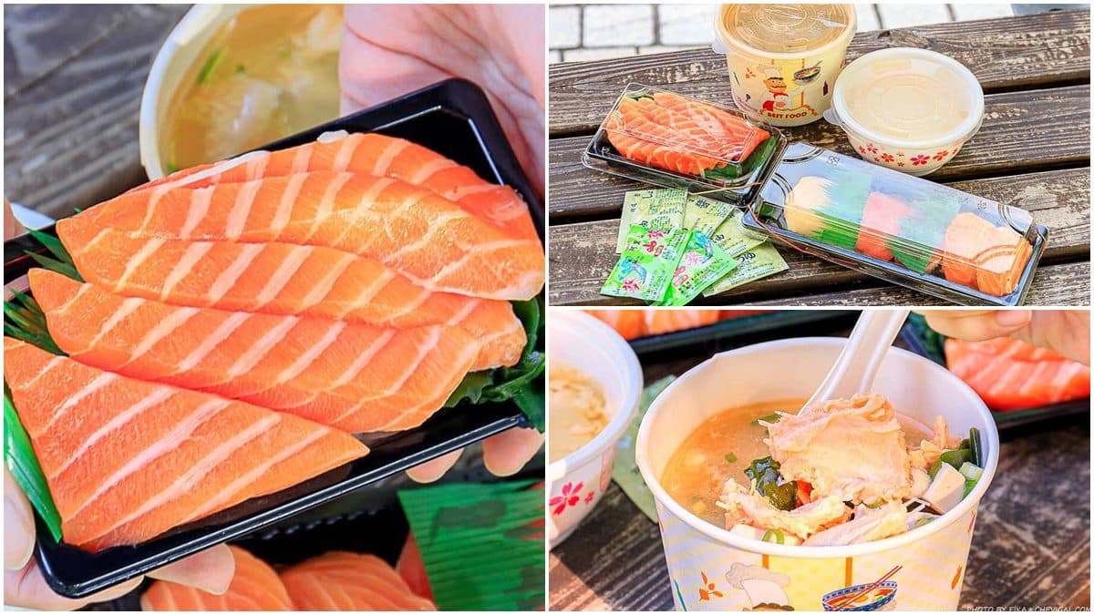 7000則好評!高CP值壽司「厚切鮭魚肚」5片只要120元,再搭滿料「魚骨味噌湯」超飽足