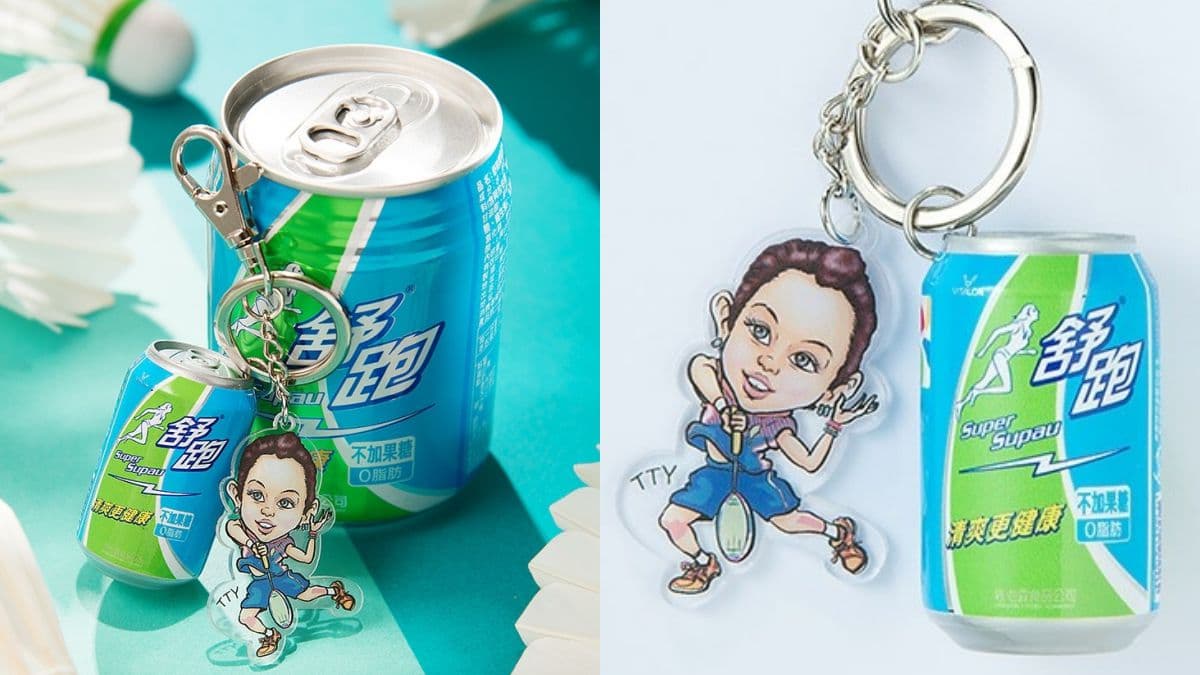 為戴資穎前進日本東奧加油!舒跑變身3D造型悠遊卡,還附超Q小戴吊飾