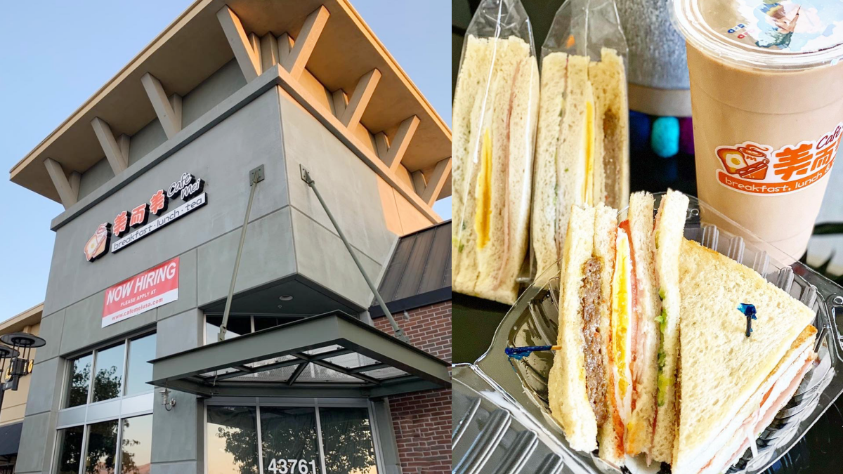 正統「大冰奶」來了!台灣「美而美」早餐進軍加州,「鐵板麵、烤三明治」通通吃得到