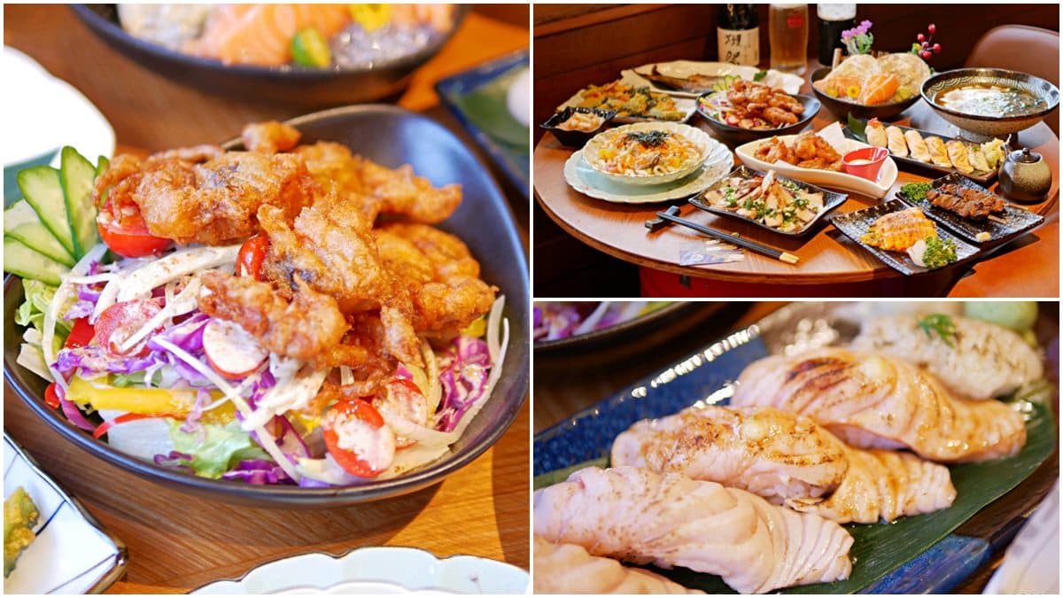 五星級主廚坐鎮!道地居酒屋必點微甜「焦糖鮭魚握壽司」,薄皮酥炸軟殼蟹愈咬愈唰嘴