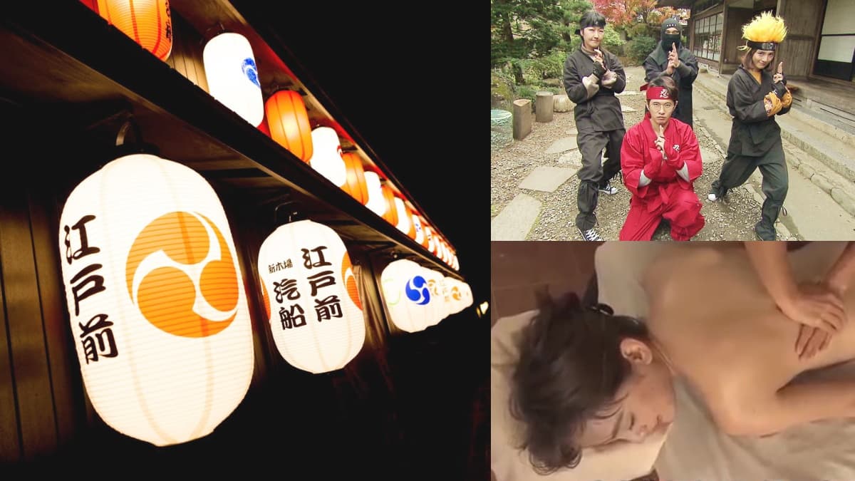 日本控先存好!東京3大私房玩法:海上文字燒吃到飽、忍者養成班,還有八丈島最桑按摩