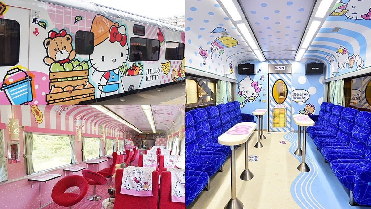 每人現折520元!超萌Hello Kitty環島之星復駛,2人可成行、打卡車廂開放