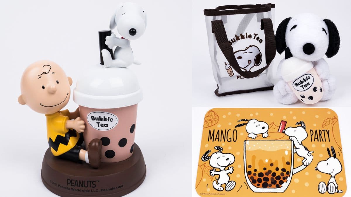史努比線上開展!最新「PEANUTS漫博會」限定28天,再搶超台珍奶系列周邊