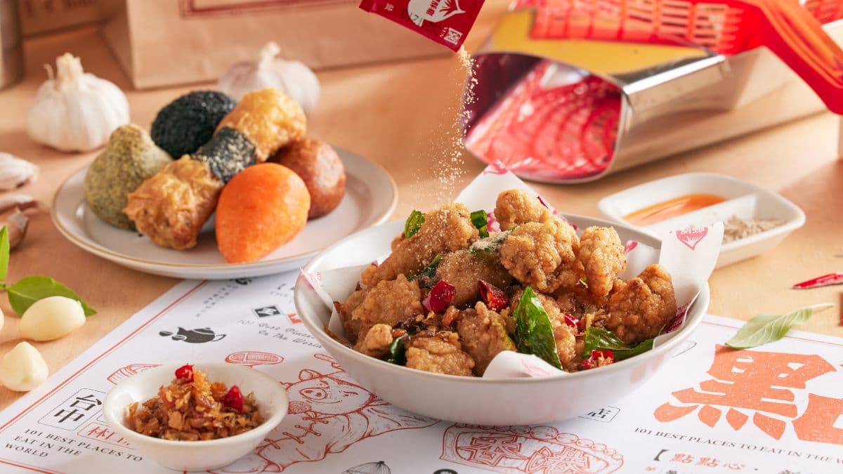 點點心X師園推「炸物派對組合」,蒜味鹽酥雞搭XO醬、5款招牌港點下鍋炸,限時2週吃